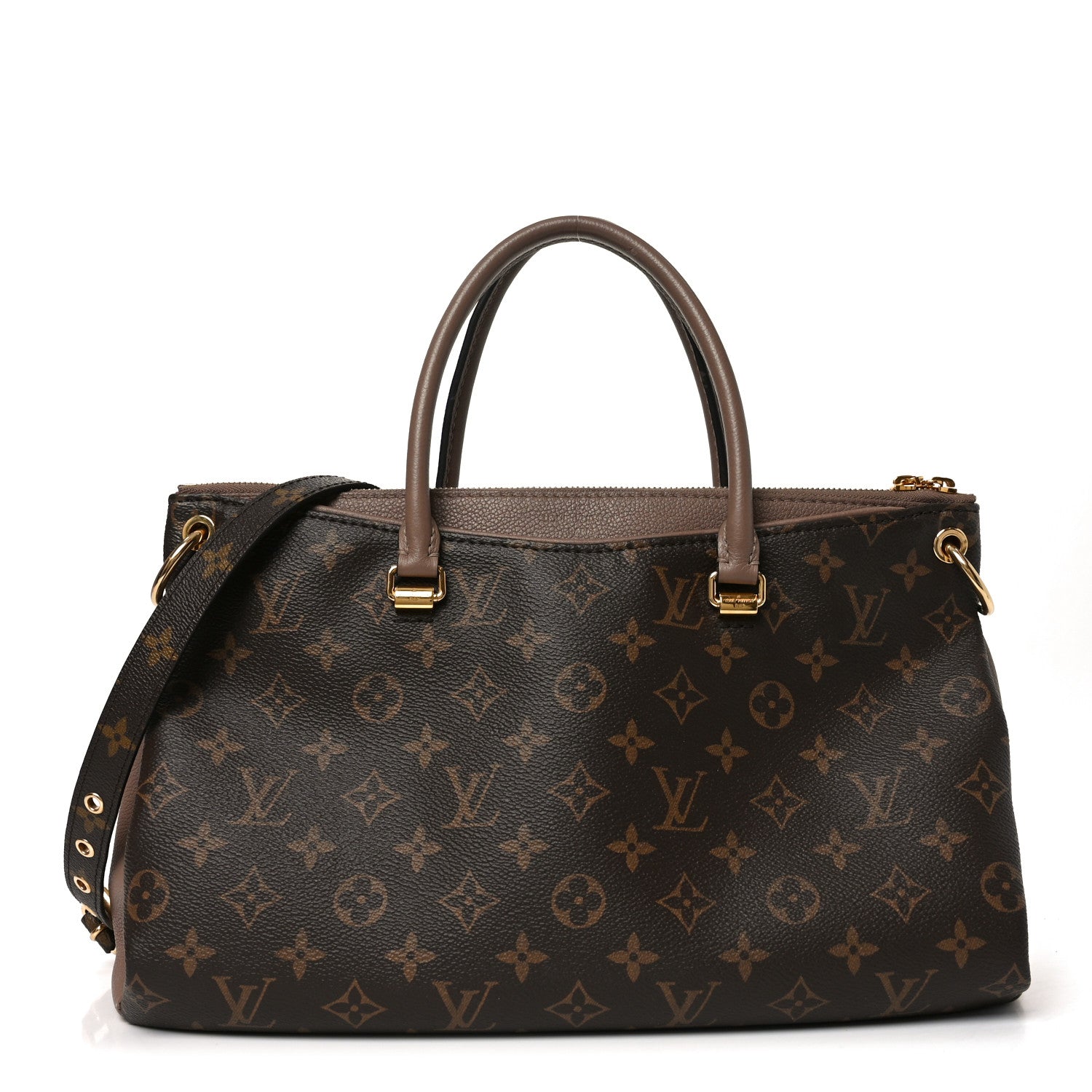 Louis Vuitton Monogram Pallas Full Taupe Glace