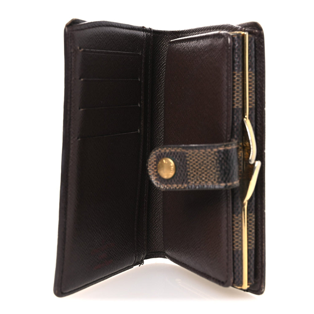 Louis Vuitton Damier Ebene French Purse Wallet