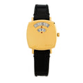 Gucci Stainless Steel Alligator 27mm Grip Quartz Watch Black