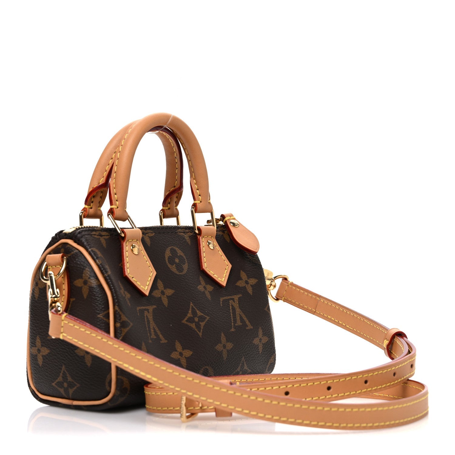Louis Vuitton Monogram Nano Speedy Bandouliere