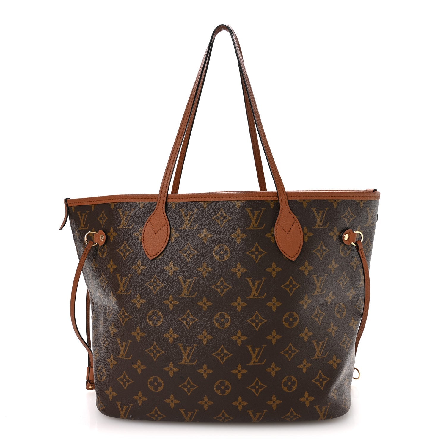 Louis Vuitton Monogram Calfskin Neo Neverfull Inside Out MM Tan