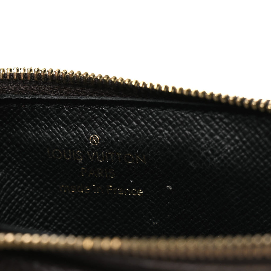 Louis Vuitton Monogram Recto Verso Card Holder Black