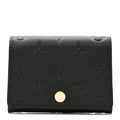 Louis Vuitton Empreinte Business Card Holder Black