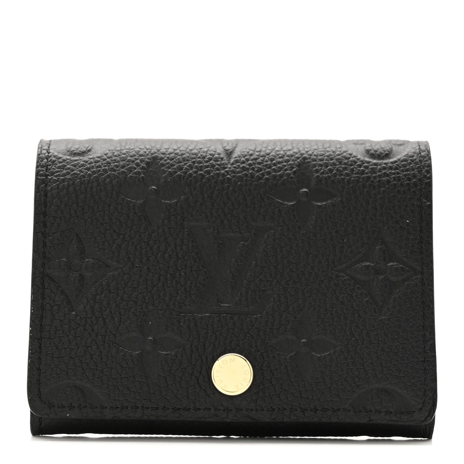 Louis Vuitton Empreinte Business Card Holder Black