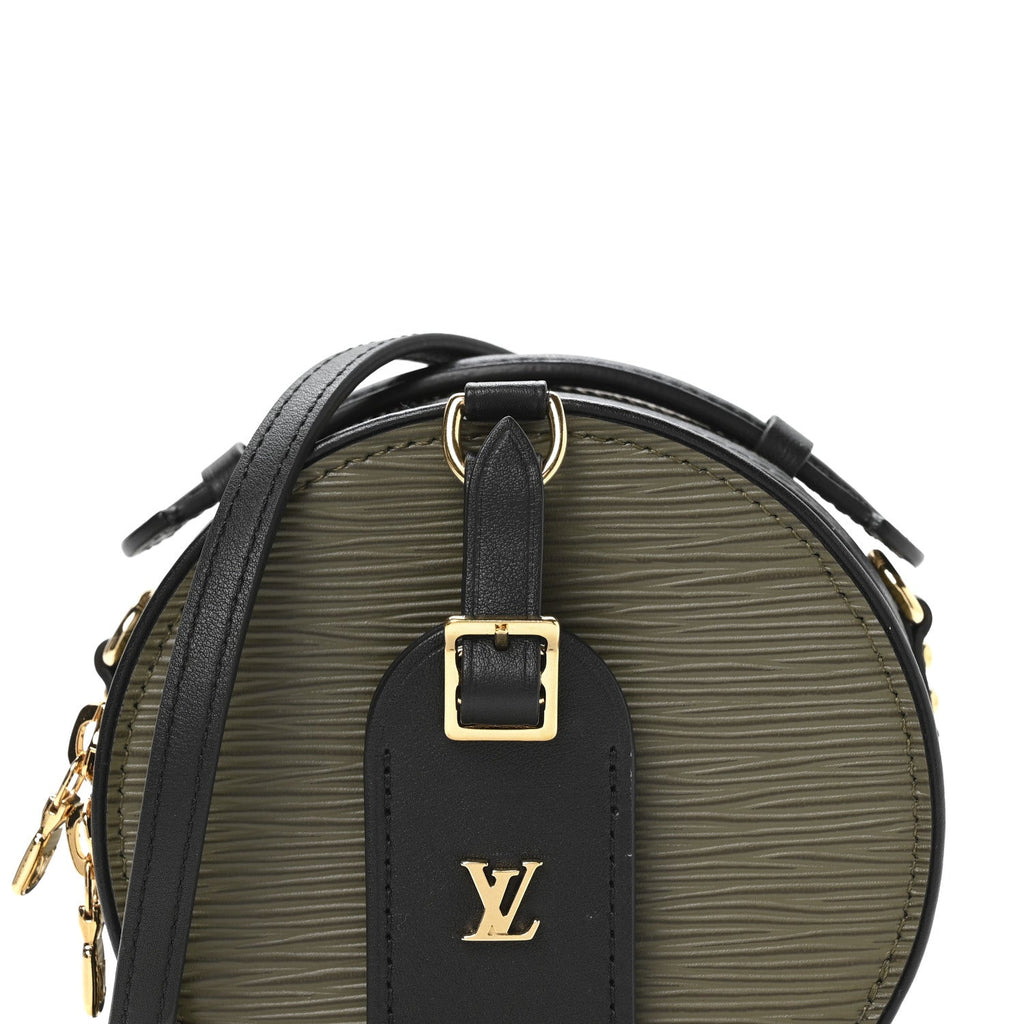 Louis Vuitton Epi Mini Boite Chapeau Kaki