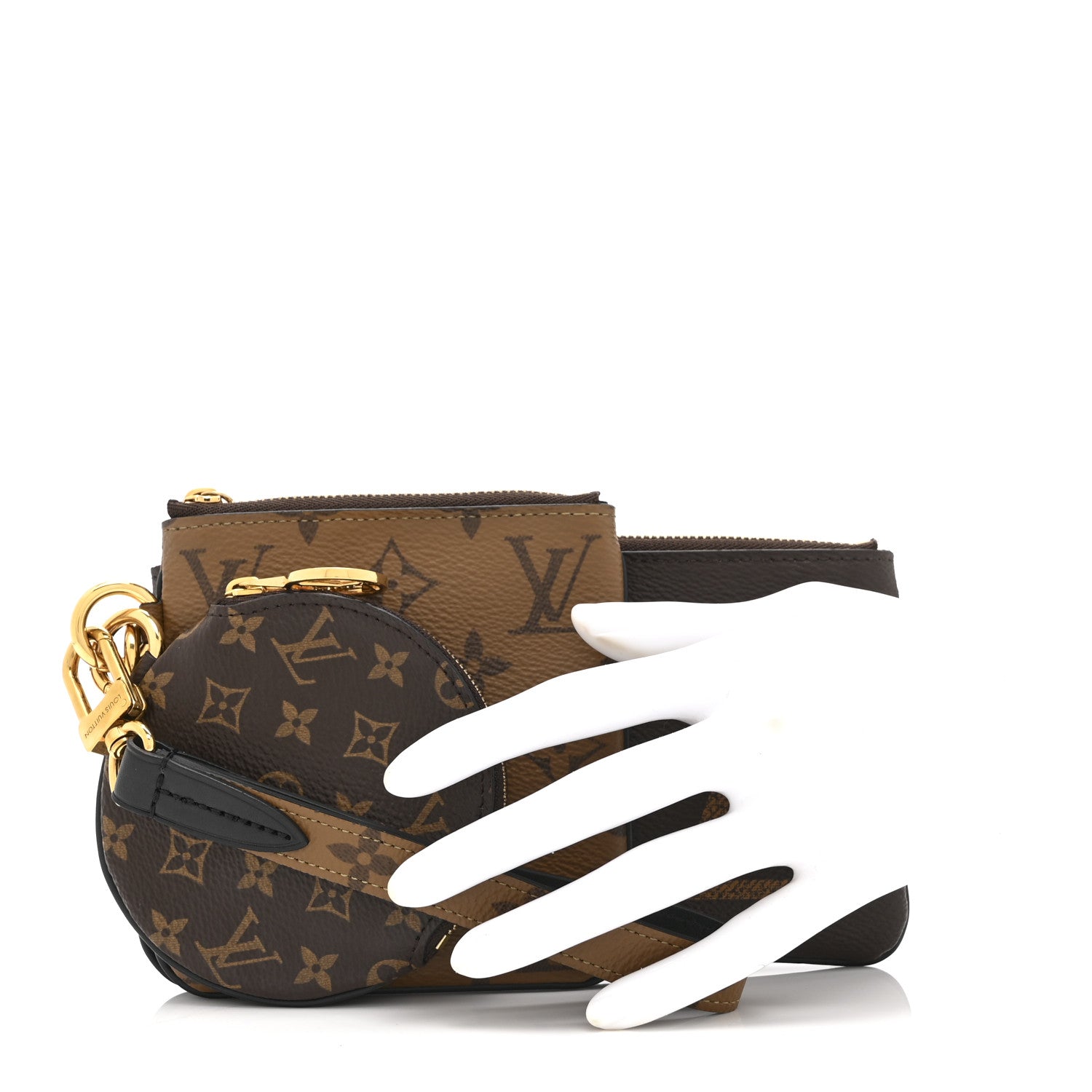 Louis Vuitton Reverse Monogram Giant Trio Pouch