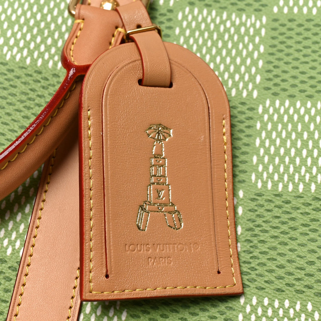 Louis Vuitton Damier Golf Keepall Bandouliere 50 Green