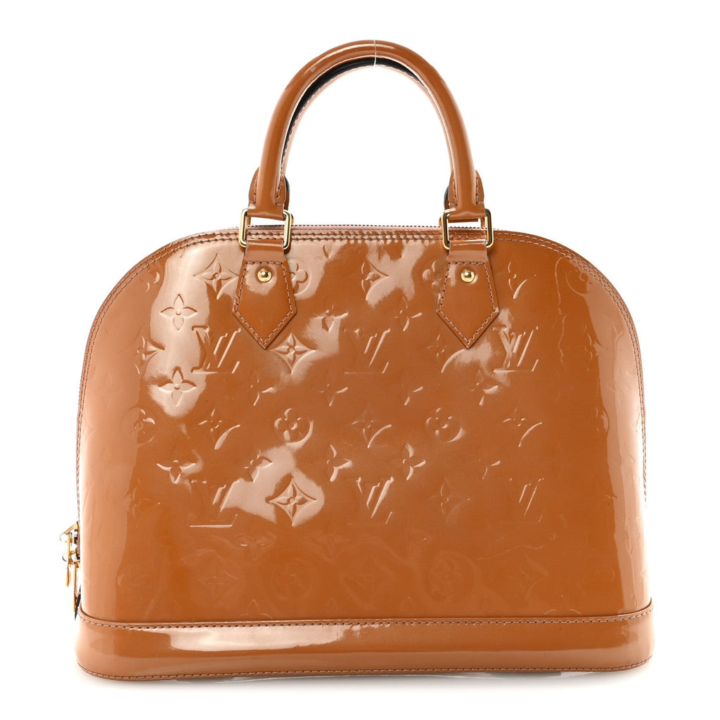 Louis Vuitton Vernis Alma PM Rose Velours