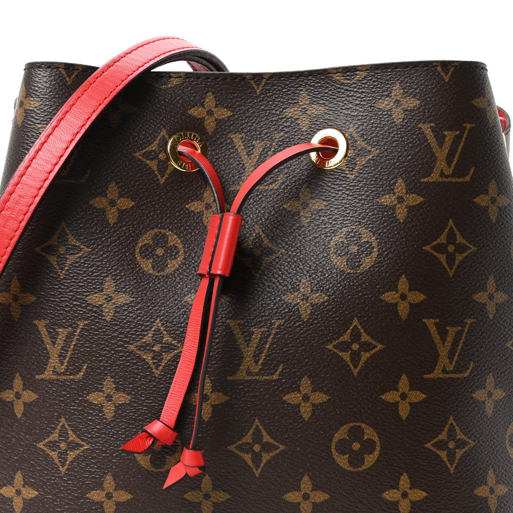 Louis Vuitton Monogram Neonoe MM Coquelicot