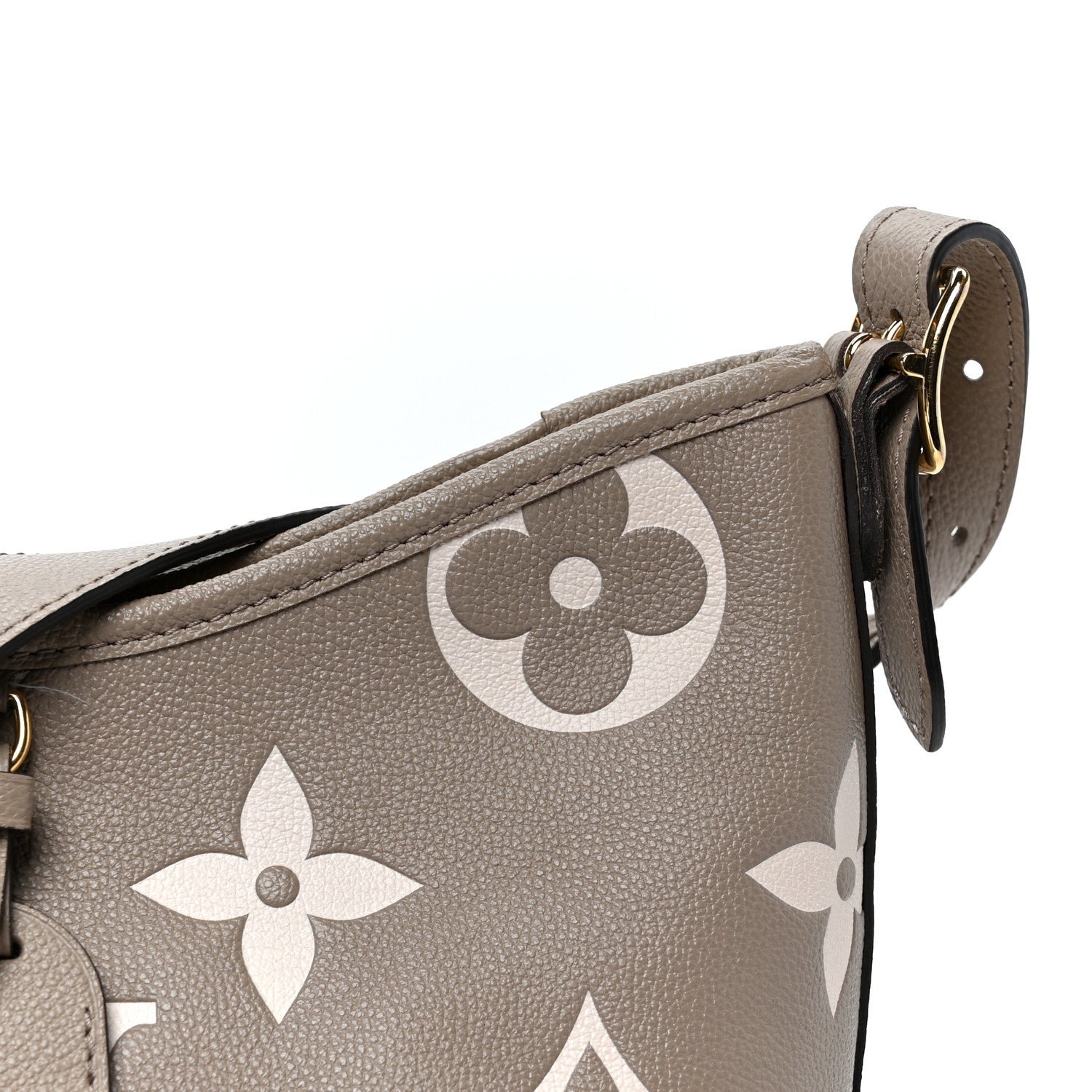 Louis Vuitton Empreinte Monogram Giant CarryAll PM Tourterelle Creme