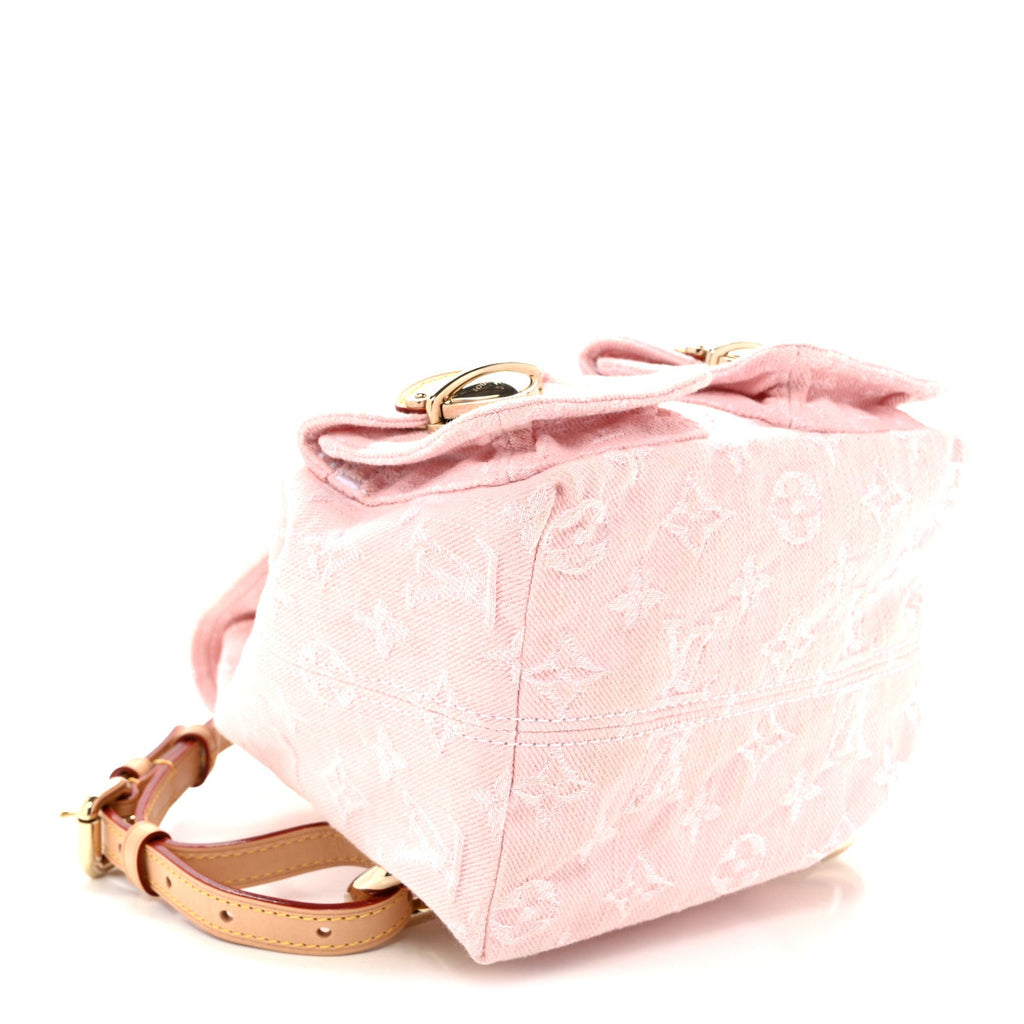 Louis Vuitton Denim Venice Backpack Washed Pink