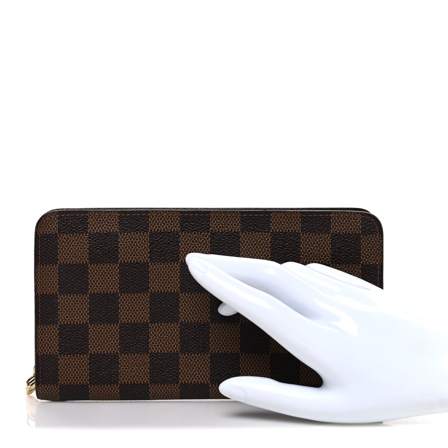 Louis Vuitton Damier Ebene Porte-Monnaie Zippe Zippy Wallet