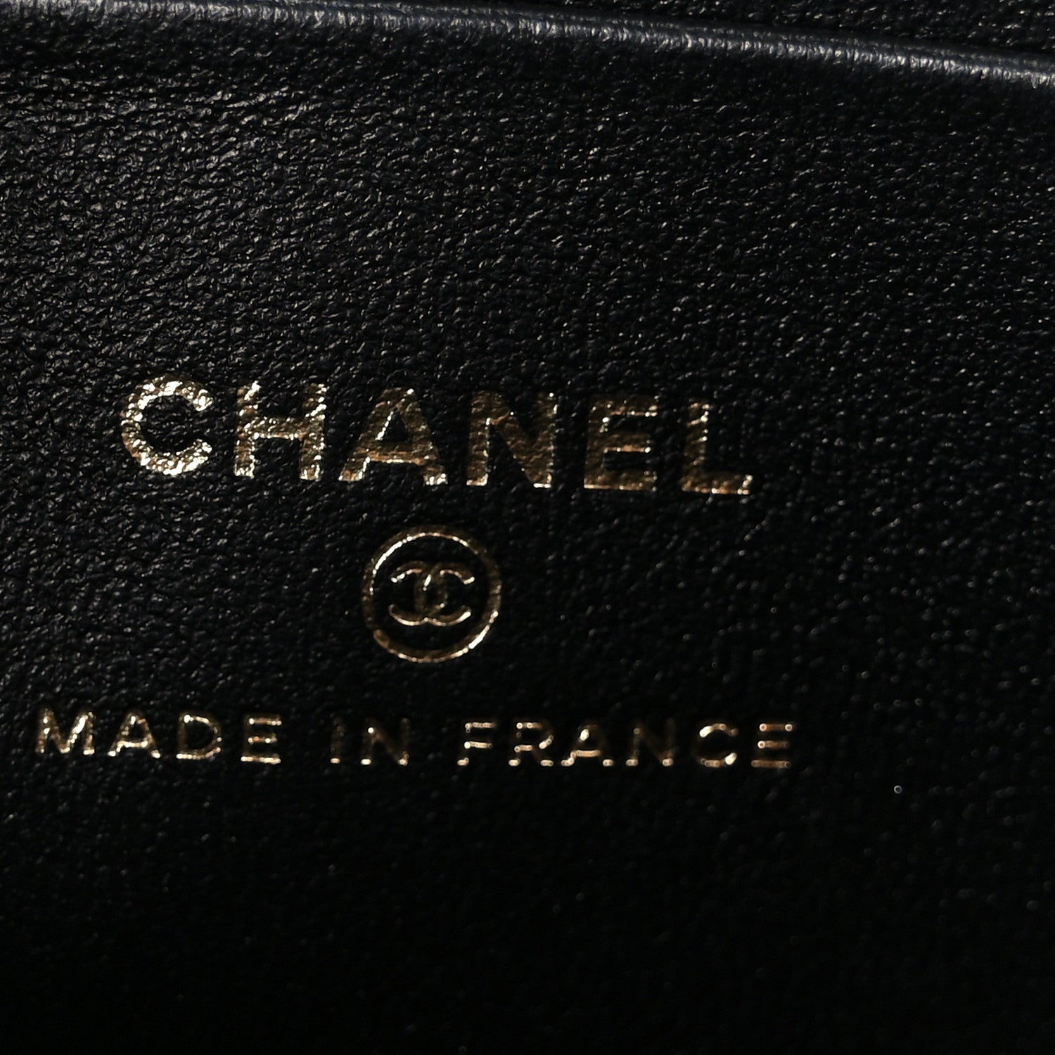 Chanel Lambskin Quilted Small Top Handle Vanity Case With Chain Black