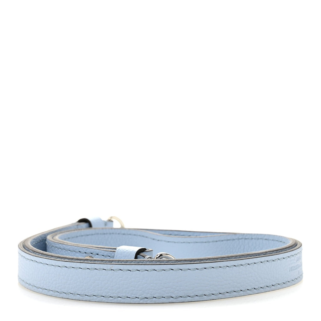 Louis Vuitton Calfskin Adjustable Strap Light Blue