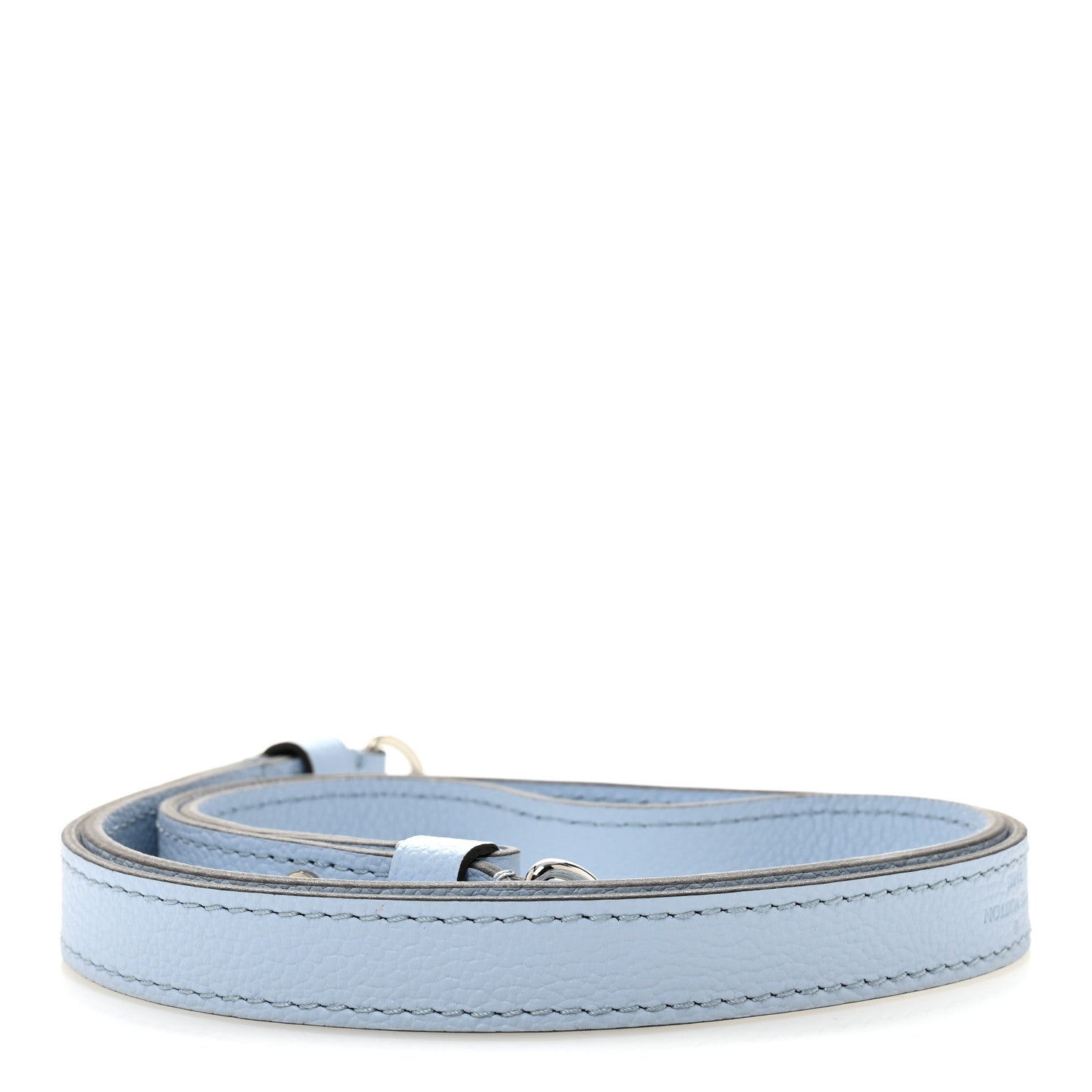 Louis Vuitton Calfskin Adjustable Strap Light Blue