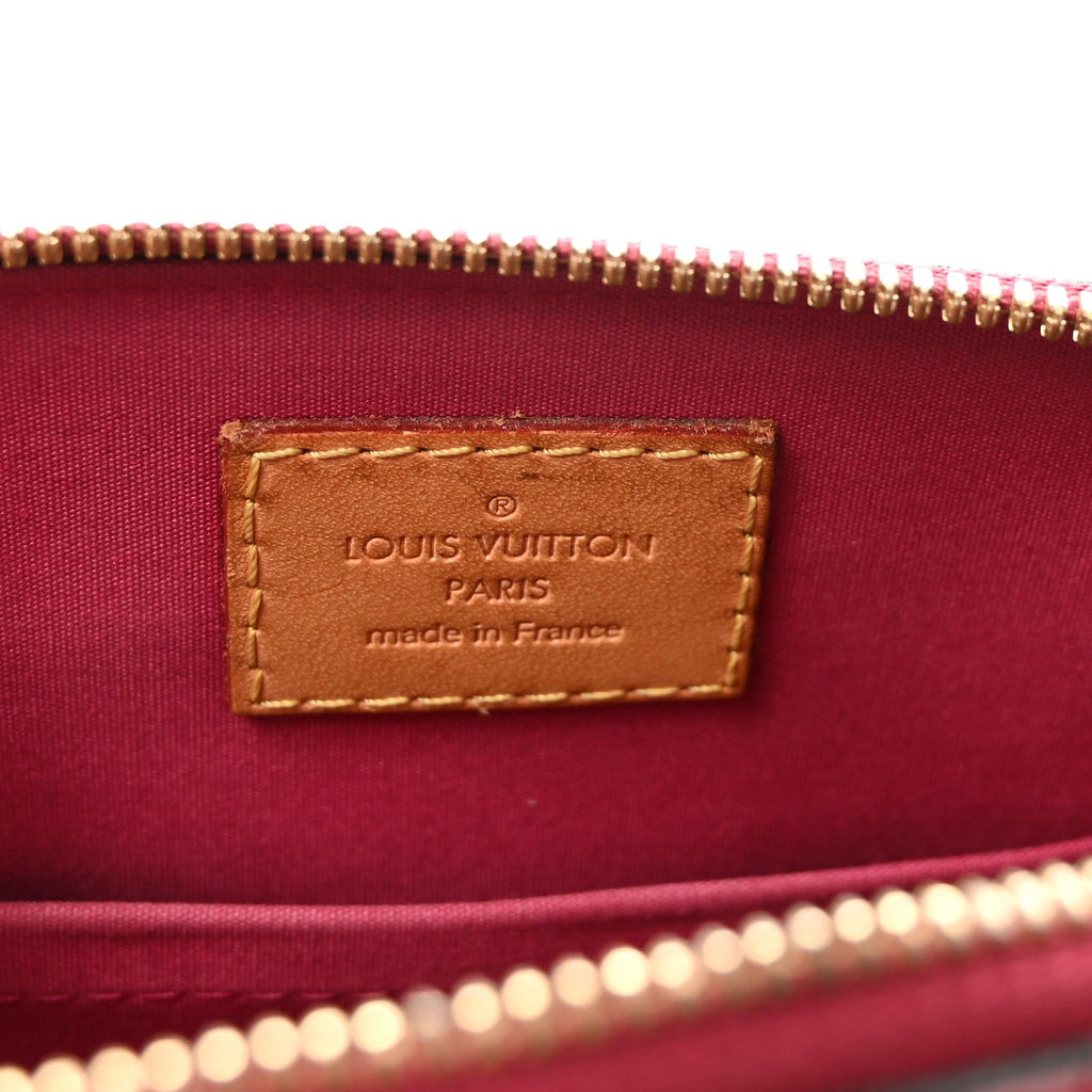 Louis Vuitton Vernis Alma BB Magenta