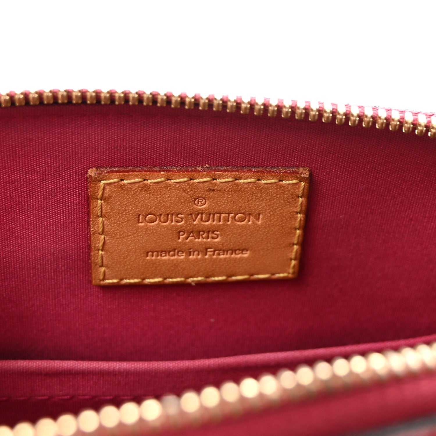 Louis Vuitton Vernis Alma BB Magenta