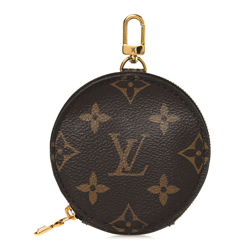 Louis Vuitton Monogram Multi Pochette Accessories Round Coin Purse