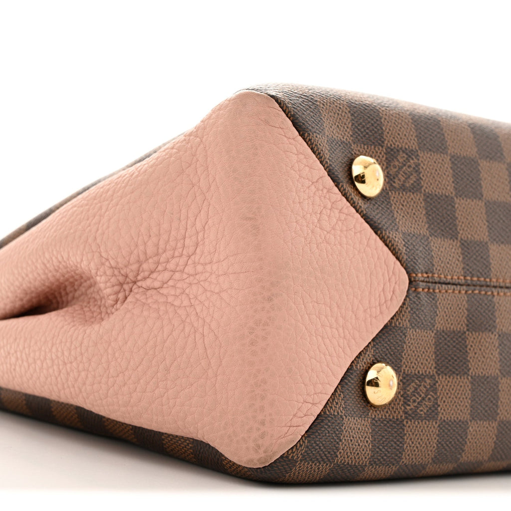 Louis Vuitton Damier Ebene Cuir Taurillon Brittany Magnolia