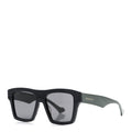 Gucci Acetate Rectangle Sunglasses GG0962S Black Khaki