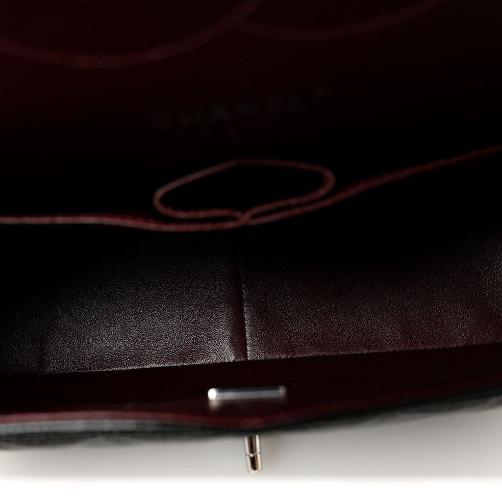 Chanel Caviar Quilted Jumbo Double Flap Black