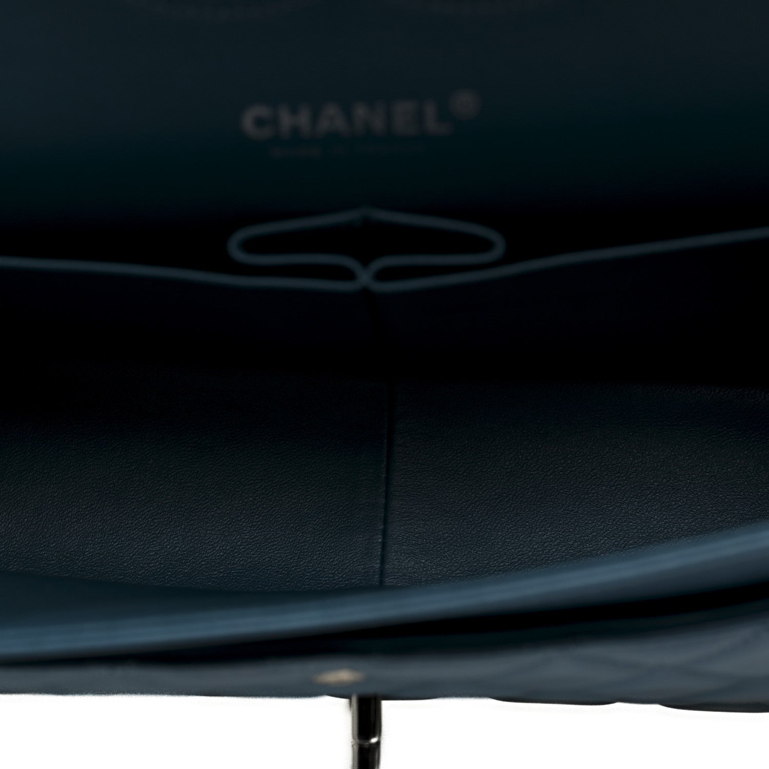 Chanel Lambskin Quilted Jumbo Double Flap Turquoise