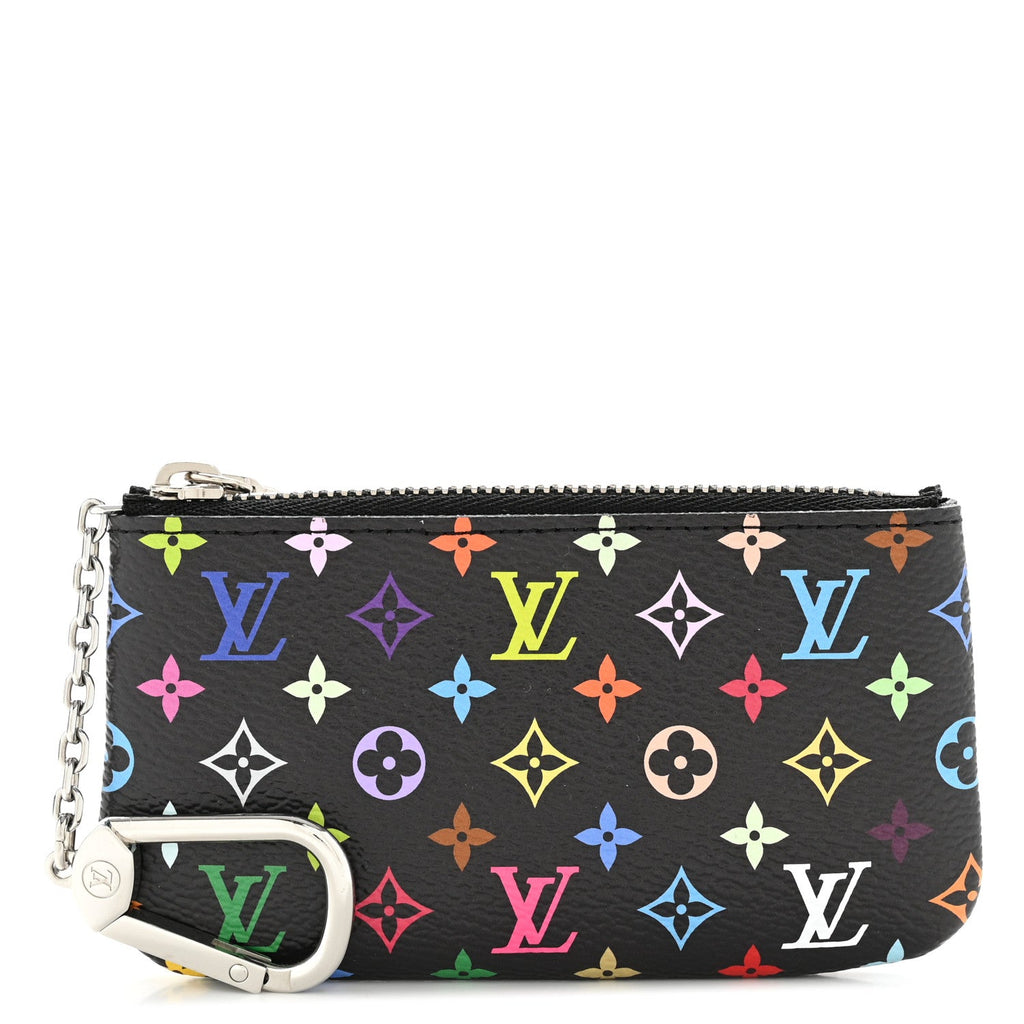 Louis Vuitton LV X TM Monogram Multicolor Key Pouch Black