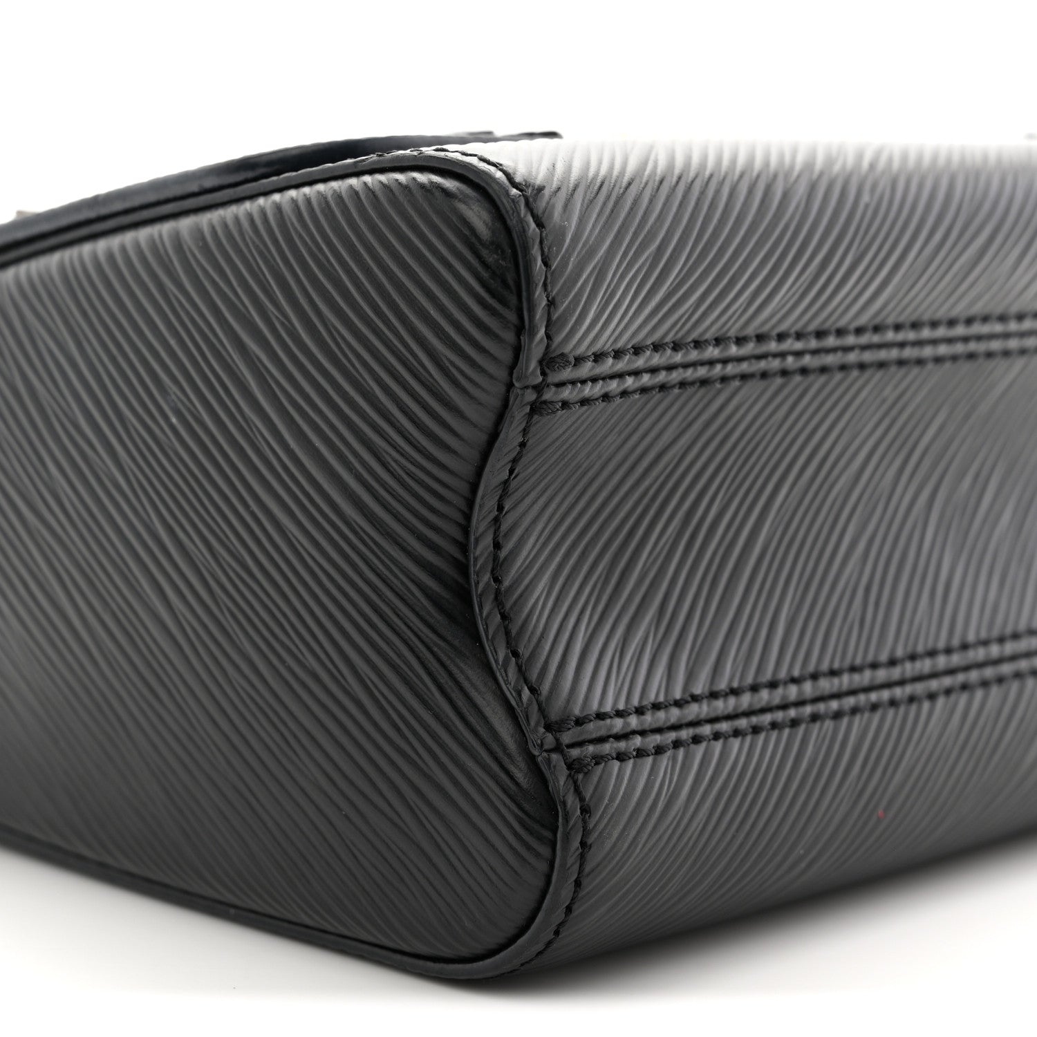 Louis Vuitton Epi Flowers Twist Shoulder Bag MM Black