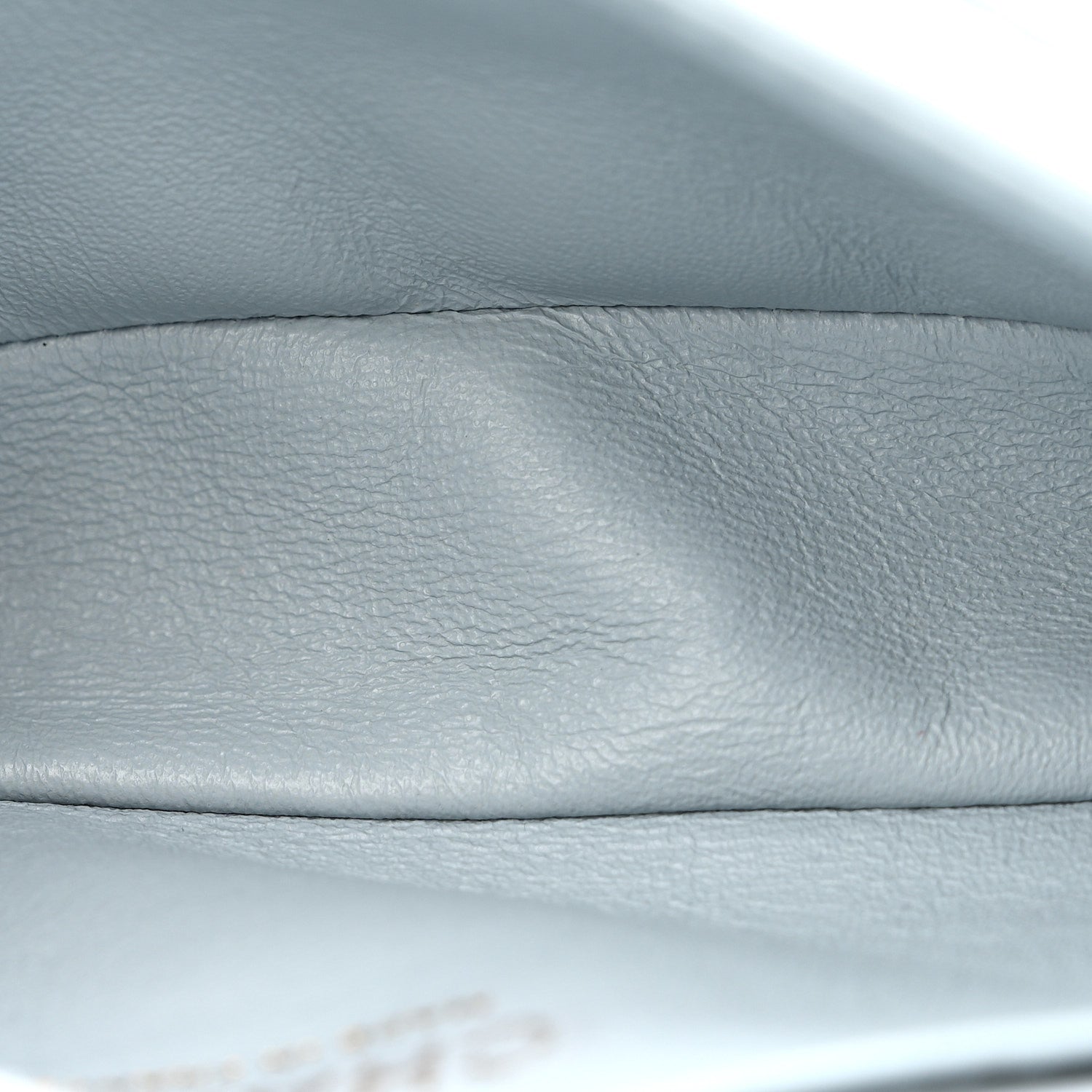 Chanel Aged Calfskin Quilted 2.55 Reissue Chain Waist Bag Light Blue