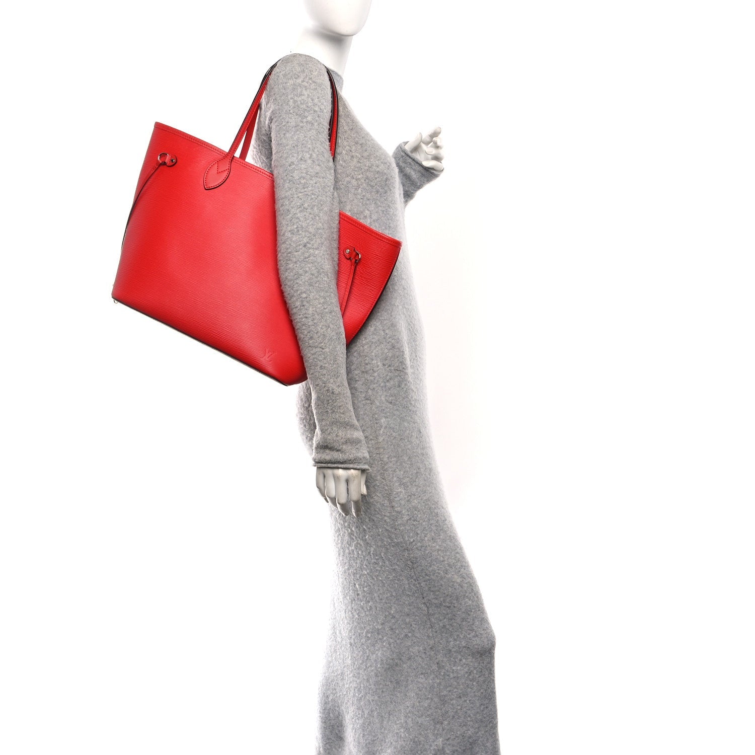 Louis Vuitton Epi Neverfull MM Coquelicot