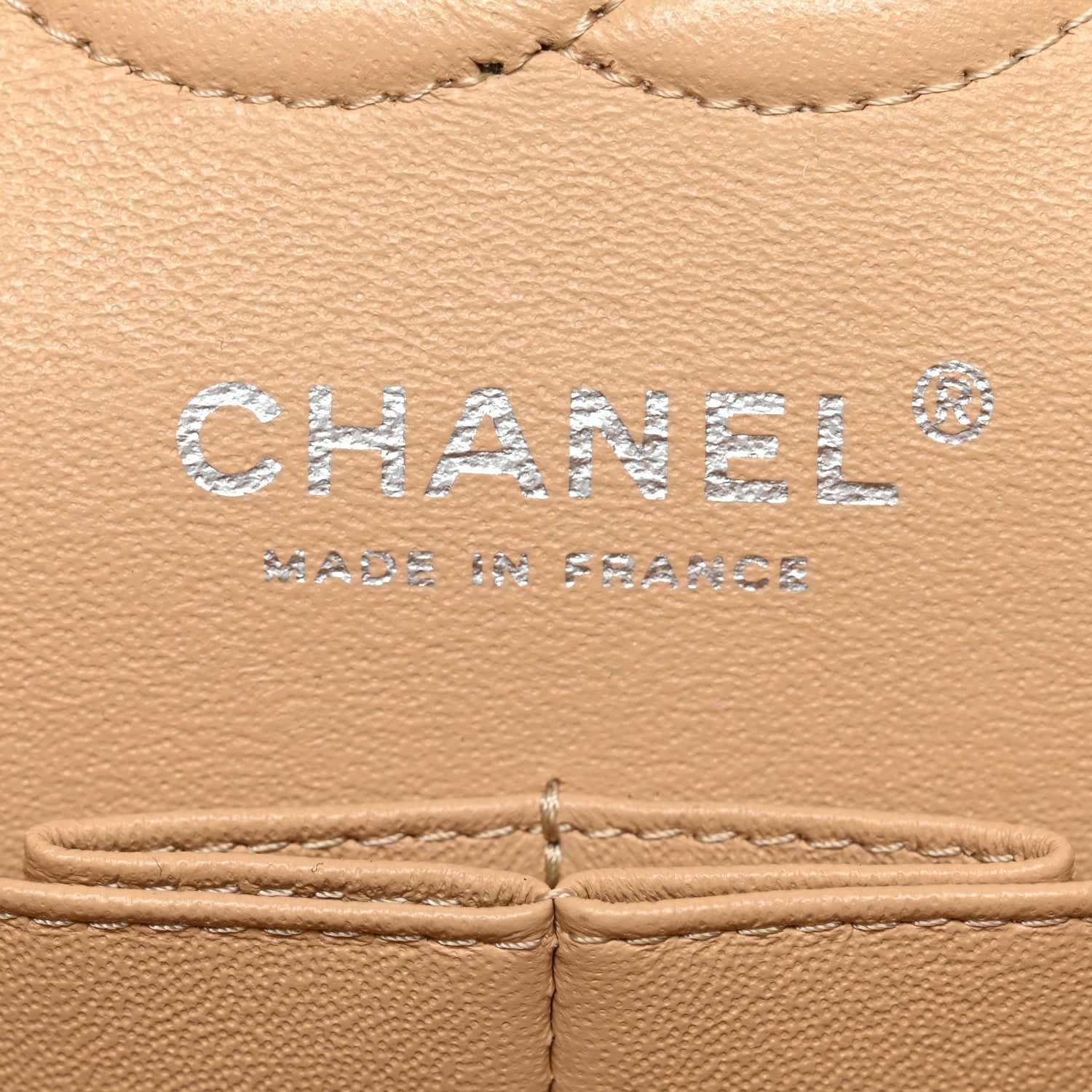 Chanel Caviar Quilted Small Double Flap Beige