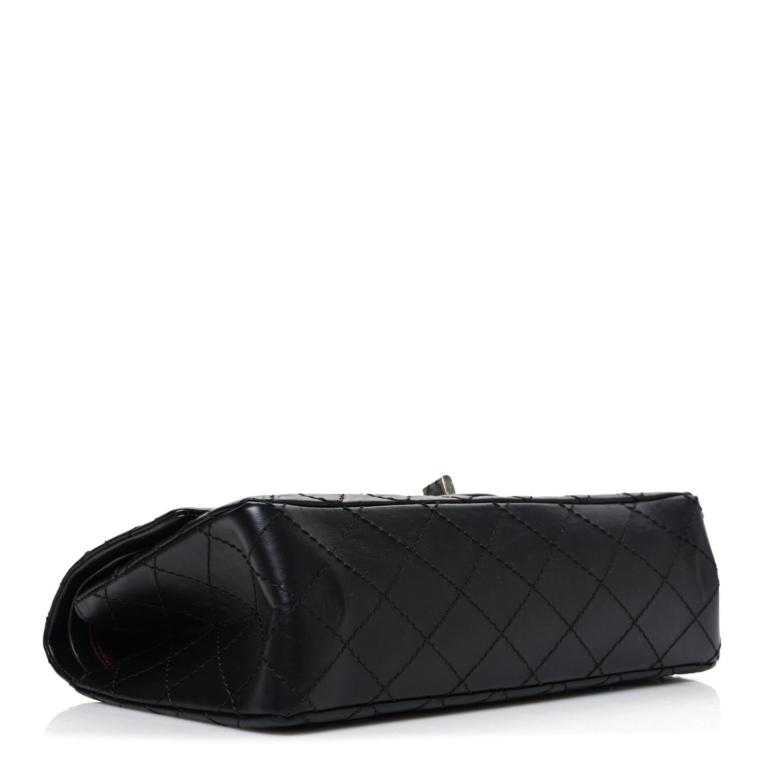 Chanel Aged Calfskin Quilted 2.55 Reissue 225 Flap Black