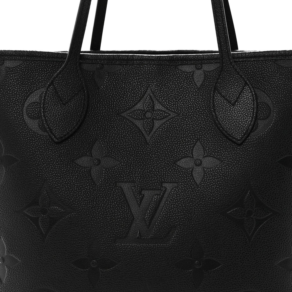 Louis Vuitton Empreinte Monogram Giant Neverfull MM Black