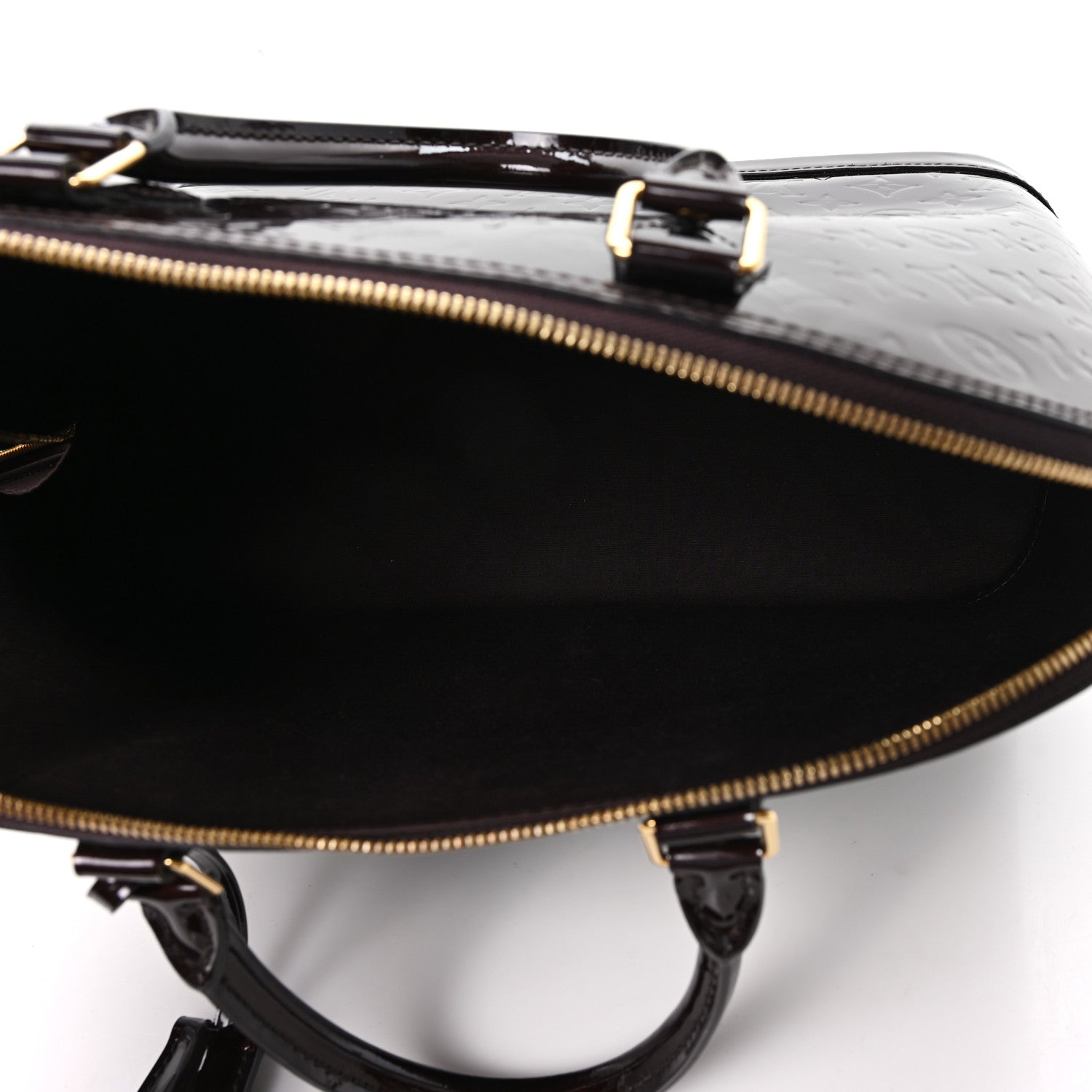 Louis Vuitton Vernis Alma GM Amarante