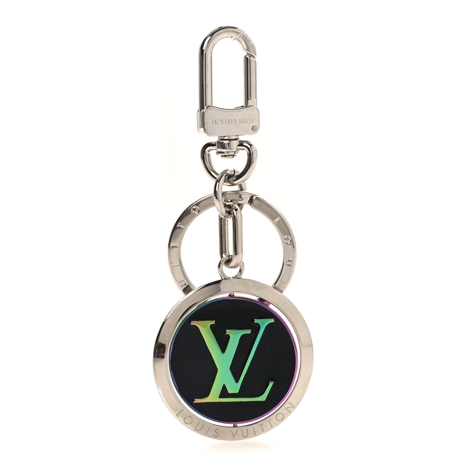 Louis Vuitton LV Sound Key Chain Bag Charm Oily