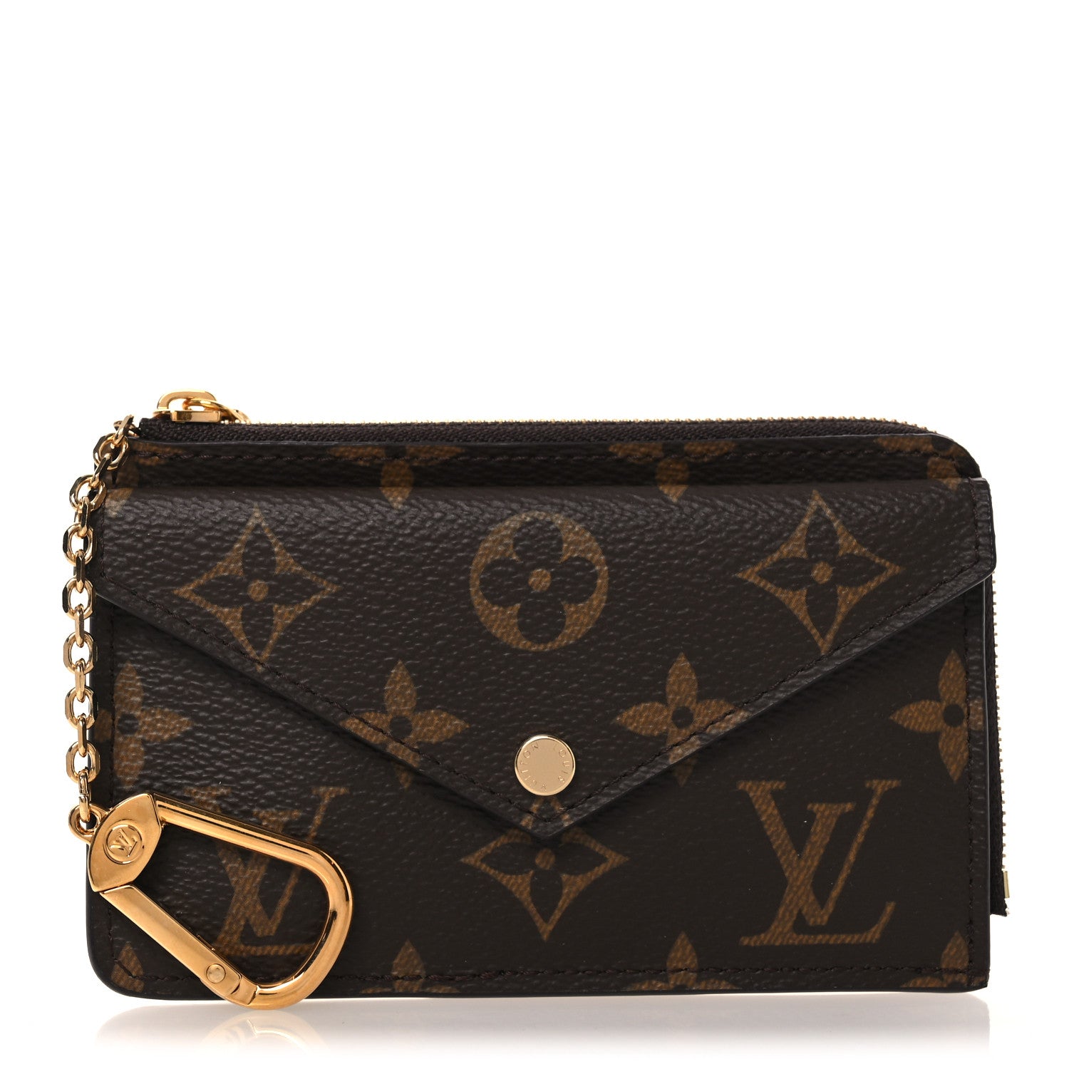 Louis Vuitton Monogram Recto Verso Card Holder Black