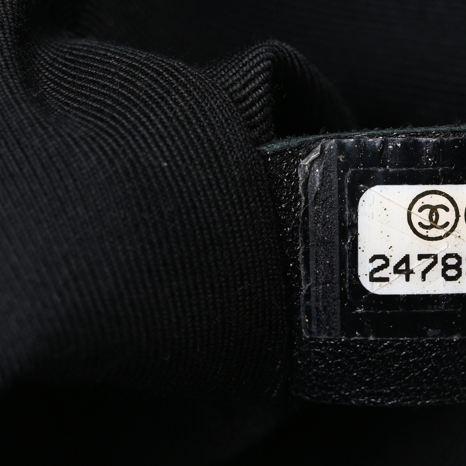 Chanel Lambskin Quilted Medium Boy Flap Black