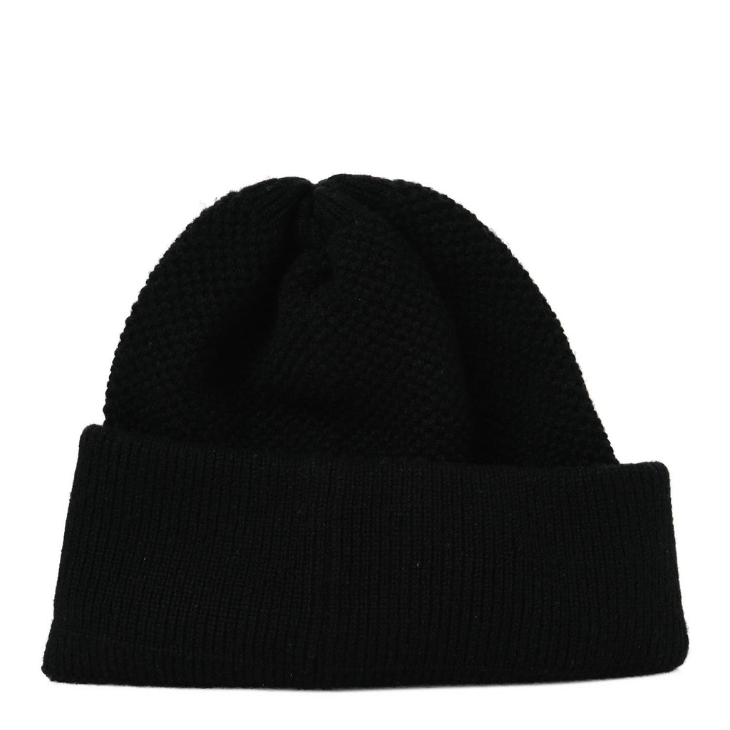 Cashmere CC Cloche Logo Beanie Hat Black