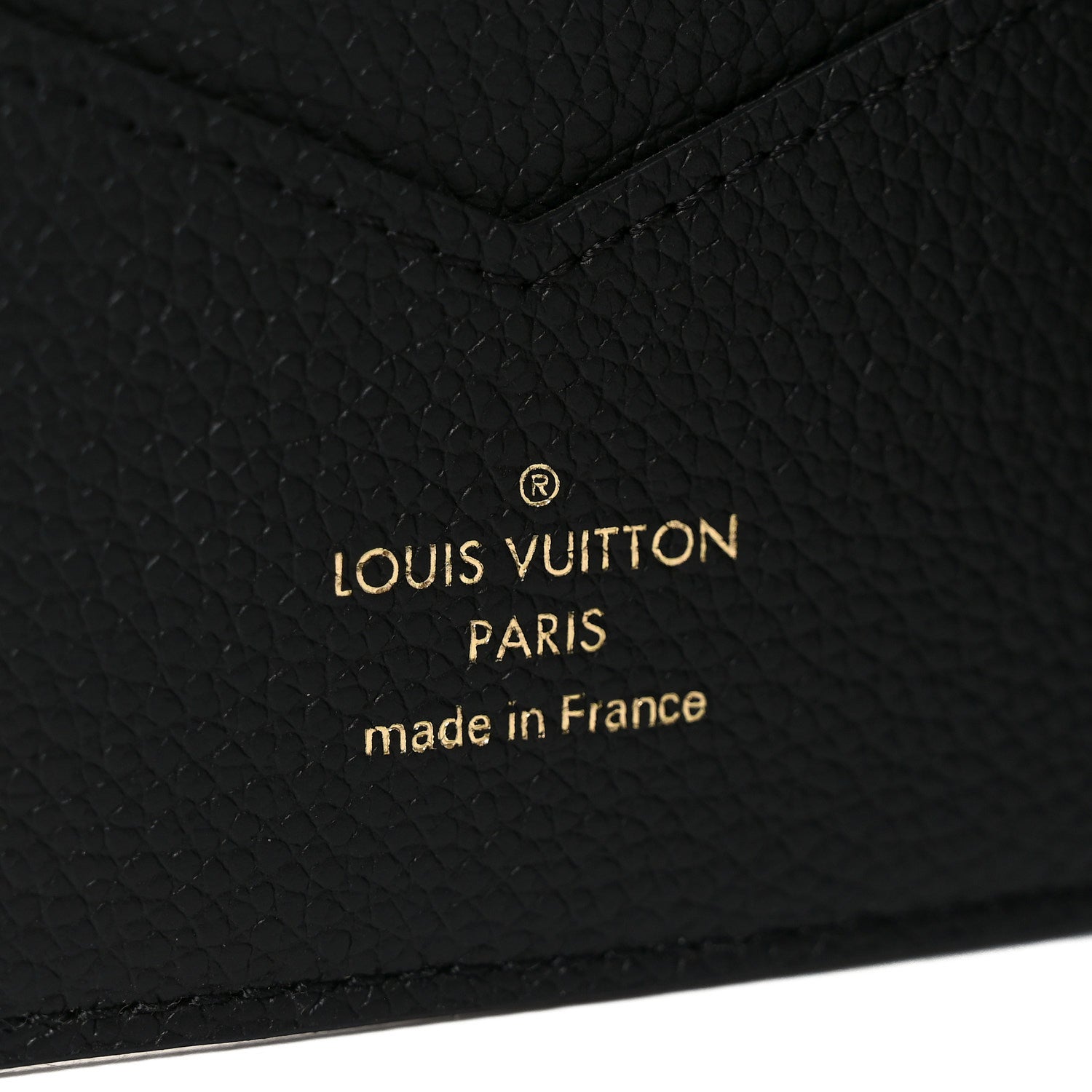 Louis Vuitton Empreinte Monogram Passport Cover Black