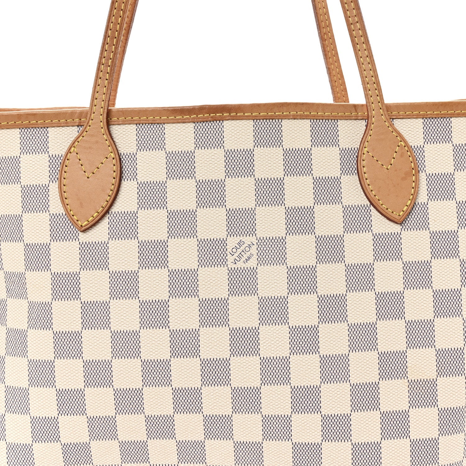 Louis Vuitton Damier Azur Neo Neverfull MM Rose Ballerine