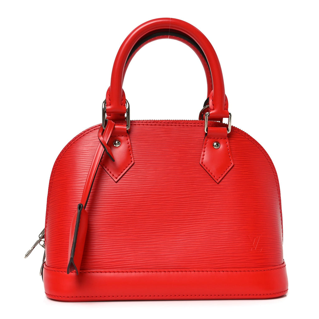 Louis Vuitton Epi Alma BB Coquelicot