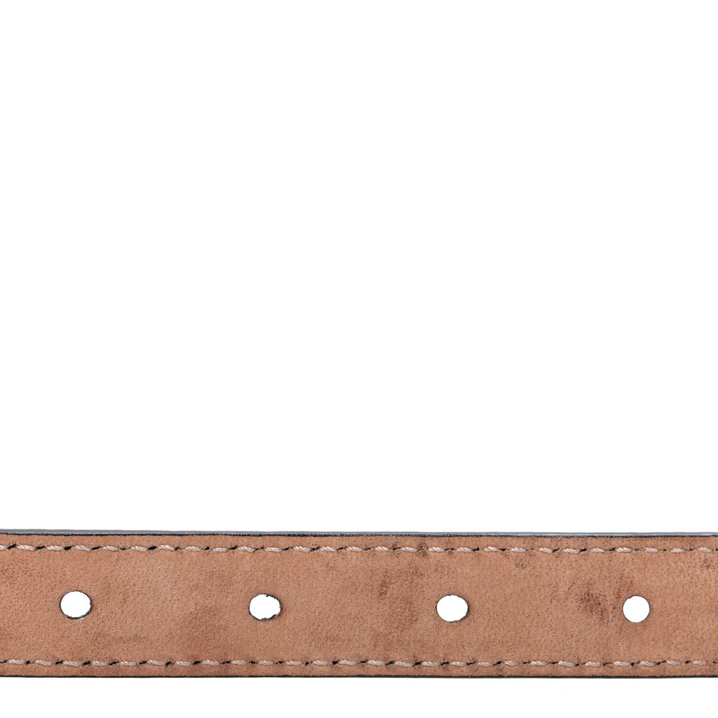 Gucci Calfskin Double G 20mm Belt 85 34 Black