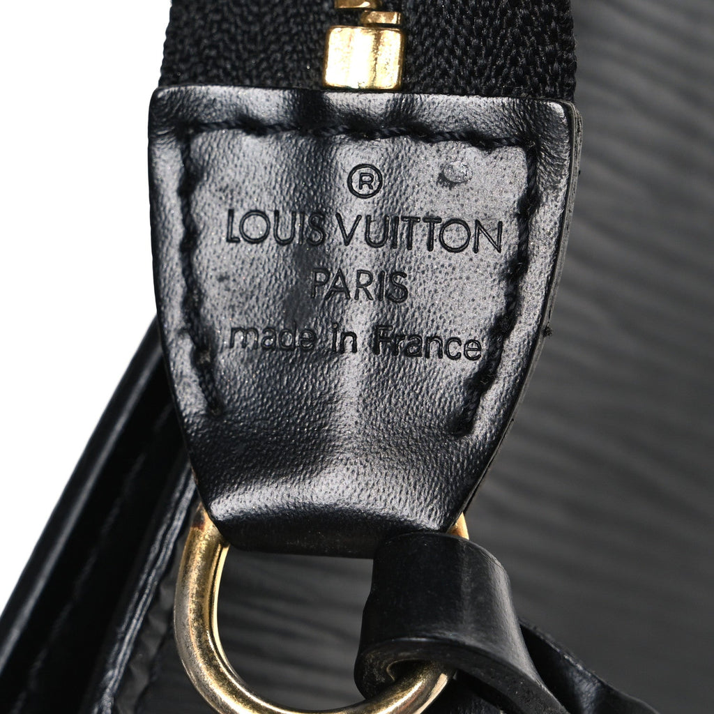 Louis Vuitton Epi Pochette Accessories 24 Black
