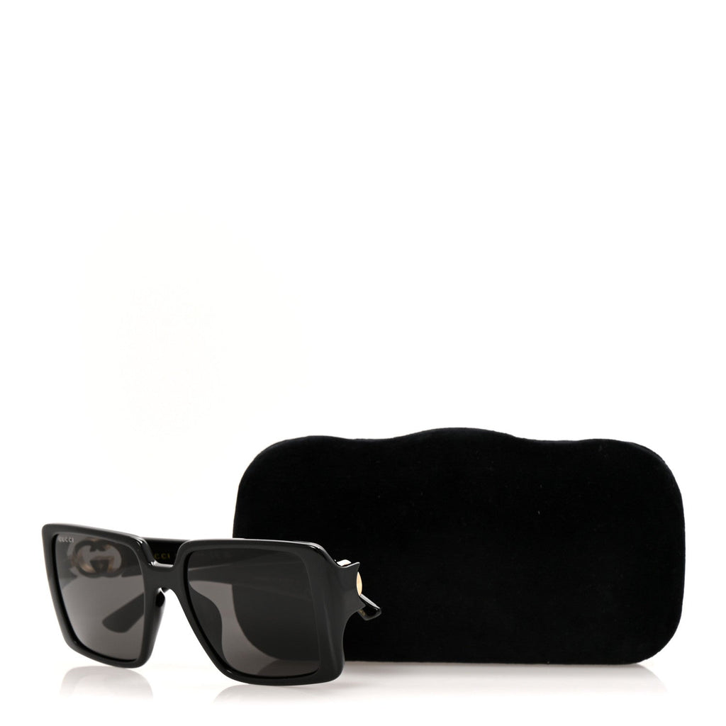 Gucci Acetate Square Sunglasses GG1692SA Black