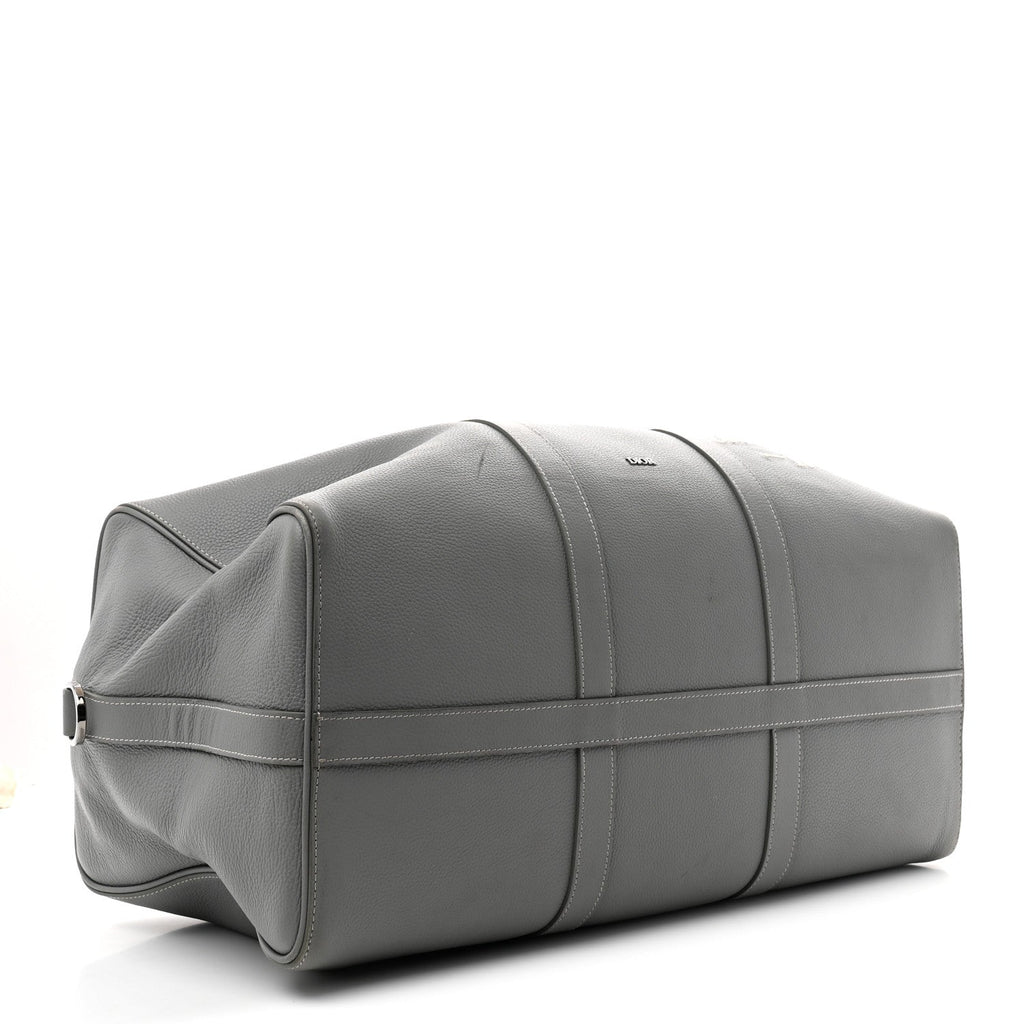 Christian Dior Calfskin Lingot 50 Bag Grey