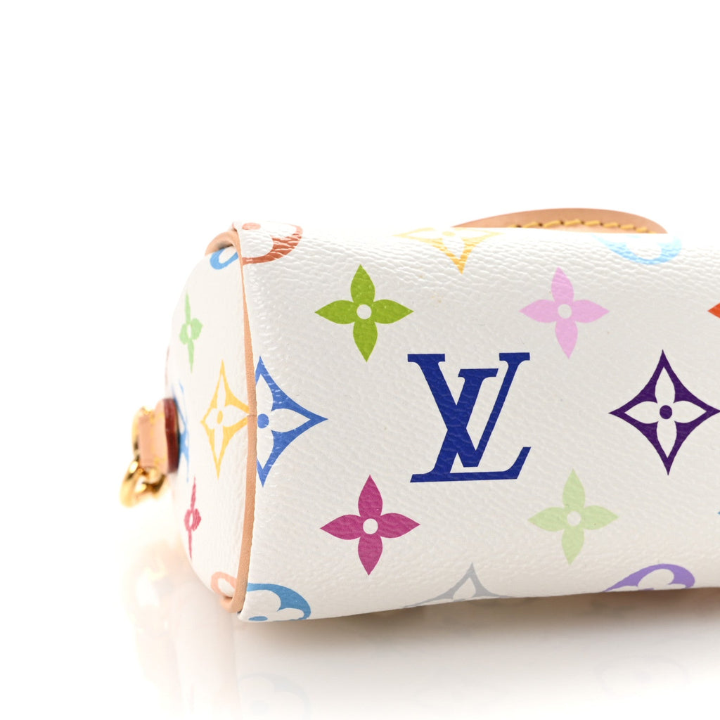 Louis Vuitton LV X TM Monogram Multicolor Nano Speedy White