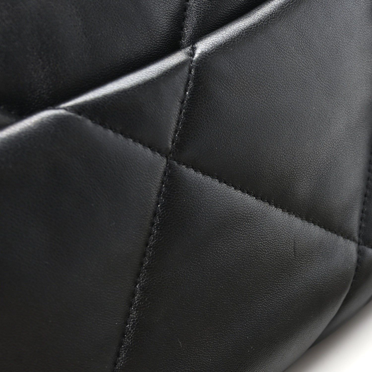Chanel Lambskin Quilted Medium Chanel 19 Flap Black