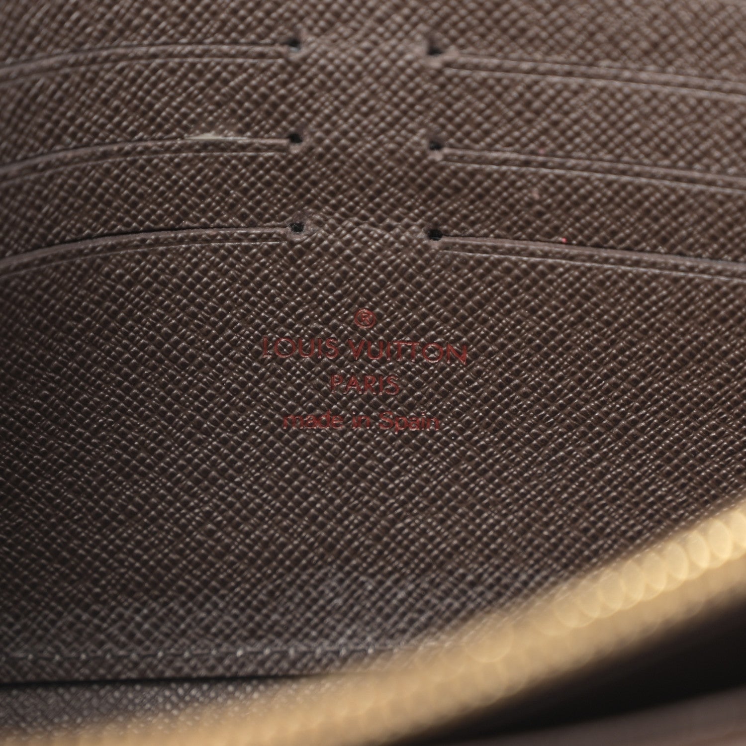 Louis Vuitton Damier Ebene Sistina Wallet