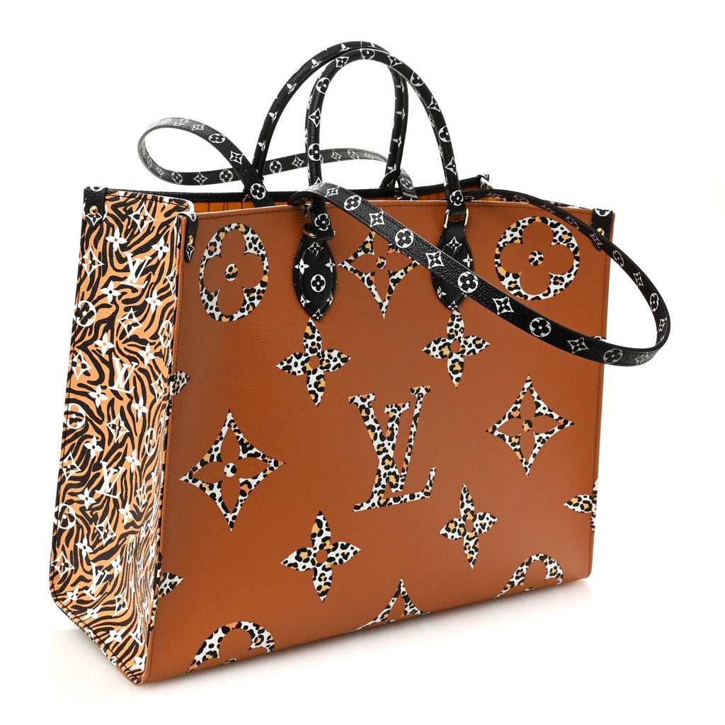 Louis Vuitton Monogram Giant Jungle Onthego GM Black
