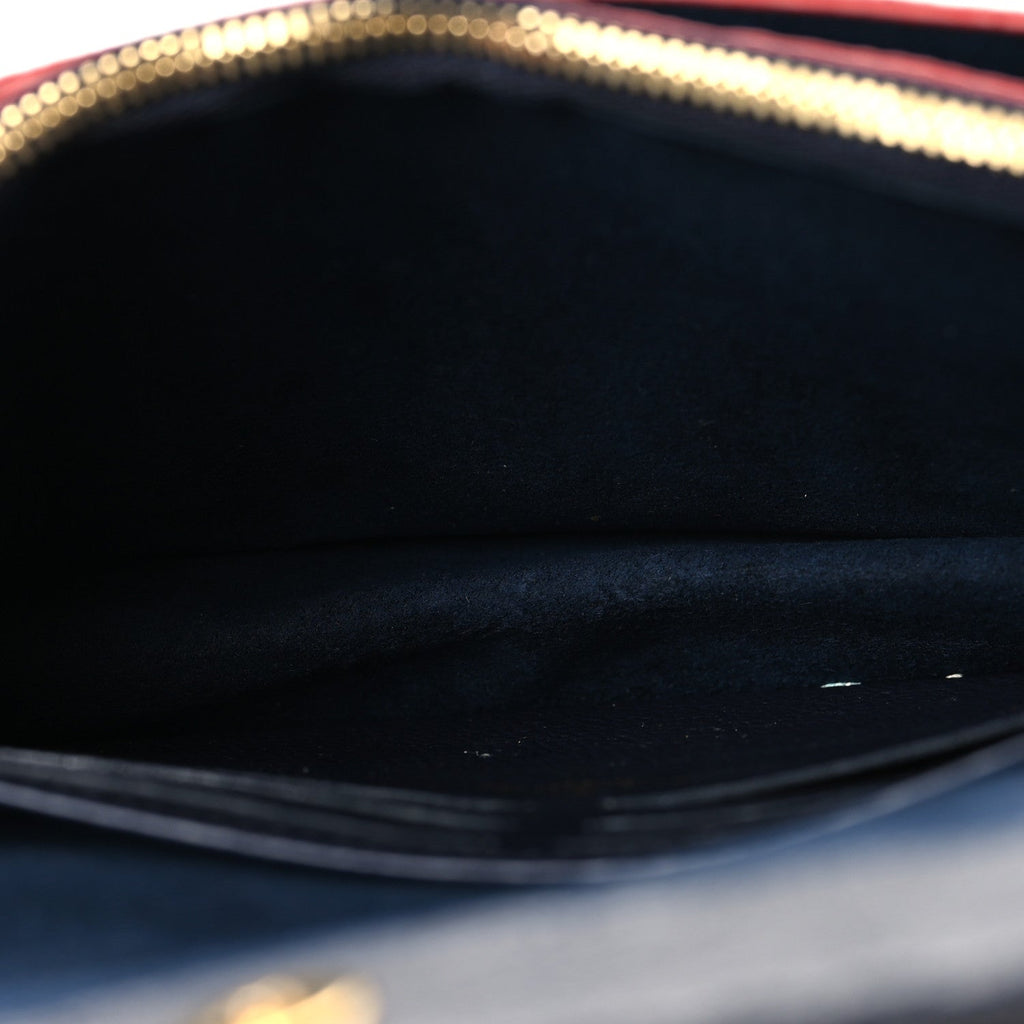 Louis Vuitton Empreinte Vavin Chain Wallet Marine Rouge